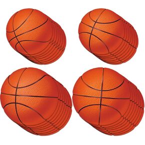 Qyeahkj 60Pcs Basketball Cutouts Decorations Basketball Party Paper Cut Outs Sticker Sport Basketball Sign Birthday Party Supplies Sport Theme Decoration for Wall Locker Decor Party Favor