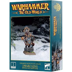 Games Workshop - Warhammer - Dwarfen Mountain Holds: Dwarf King with Oathstone