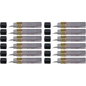 Pentel Super Hi-Polymer Refill 0.2mm, , 12 Pieces/Tube (C502-HB)