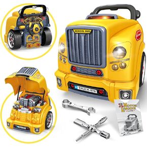 Educational Truck Engine Toy Playset with Lights & Sounds for 4-7 Year Old Boys in Kuwait