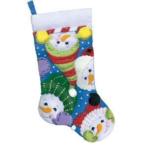 Design Works Crafts Peek A Boo Felt Stocking Kit