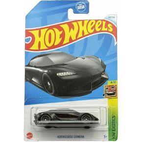 Hot Wheels Koenigsegg Gemera Die-cast Car, 4/10, Black