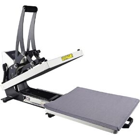 ColorSub Heat Press 15x15 inch Industrial Quality Heat Press Machine with Slide Out Drawer, Heat Press Machine for T Shirts, White