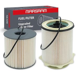 Marsram 6.7 Cummins Fuel Filter Water Separator Set fits for 2019 2020 2021 2022 Dodge Ram 2500 3500 4500 5500 6.7L Cummins Diesel Turbo Engines, Replace 68157291AA 68436631AA in Saudi Arabia