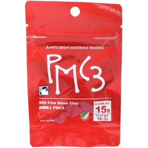 Mitsubishi PMC3 Precious Metal Clay Silver 15 Grams