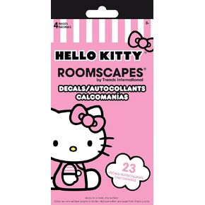 Hello Kitty - Decal 4 Page Pad - 4 x 8 Decal 4 Page Pad - 4 x 8