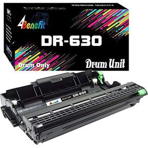 (Drum, Set of 1) 4Benefit Compatible for DR-630 Drum Unit DR630 (12,000 Pages) Used for TN-630 TN-660 DCP-L2520DW L2540DW HL-L2300D L2305W L2320D L2680W MFC-L2700DWD Laser Printer
