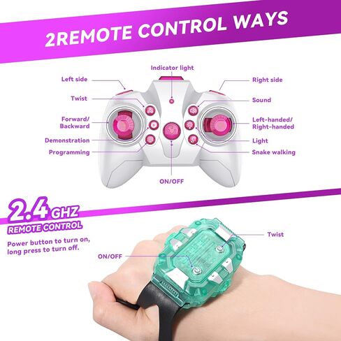 Gesture Sensing RC Stunt Car, Remote Control Car 360° Rotating 4WD 2.4Ghz RC Cars Transform Hand Controlled Car Toys with Light & Music, Best Gifts for Girls Age 4-7 8-12 in Kuwait