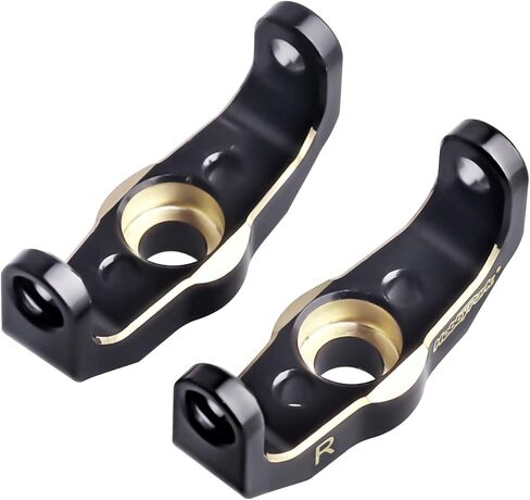 HobbyPark Brass Front Steering Knuckles Caster Blocks C-Hubs Weights Wheel Hex for 1/18 Traxxas TRX4M Upgrades Replacement w/Bearings in Kuwait