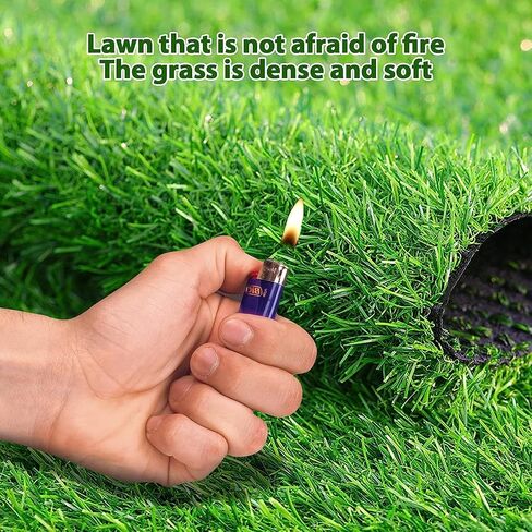 30 x 20 inches 2 Pack Fake Grass Pee for Dogs Artificial Grass Rug Pad for Puppy Potty Washable Grass Mat for Pet Training with Drainage Hole in Kuwait