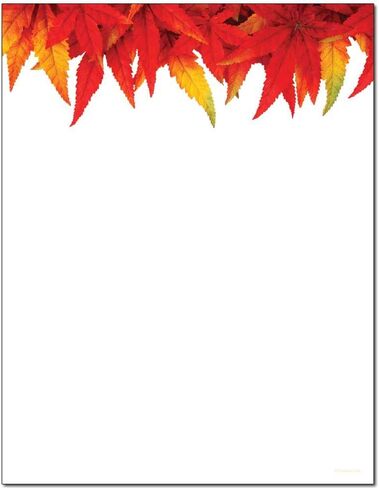 Turkey Day Letterhead Laser & Inkjet Printer Paper (25 Pack) in Kuwait