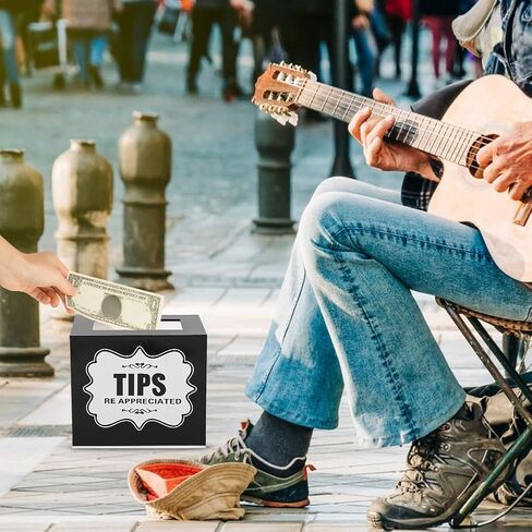جرة نصائح للمال، صندوق نقود برأس أكريليك لقضبان النادل، صندوق اقتراحات حاوية المال، صندوق تبرعات من الأكريليك لسائقي المطاعم والموسيقيين in Kuwait