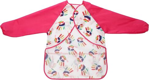 Toddler Art Smock Artist Painting Aprons 2 Pack Waterproof kids paint smocks,Age 2-7 Years in Saudi Arabia