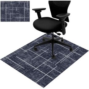 Office Chair mat, 36 "x48 Heavy Duty Desk Chair mat, Designed for Hardwood and Tile Floors, Suitable for Rolling Computer Chairs Under Desk Protective mat, Non-Slip, Low Pile Floor Protector.