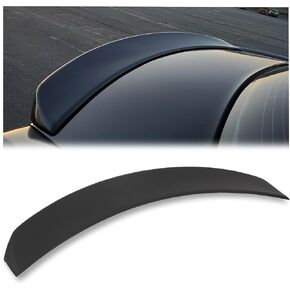 KUAFU Rear Trunk Spoiler Compatible with 2011-2023 Chrysler 300 300C 300S Rear Trunk Lid Wing Lip Splitter ABS Plastic Painted Glossy Black