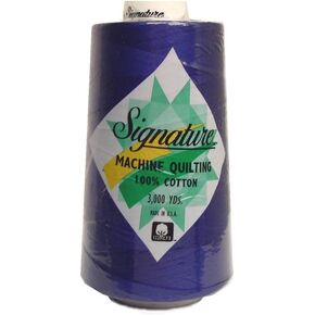 Signature Thread Blue Cotton Qlt 40wt 3000yd Yale