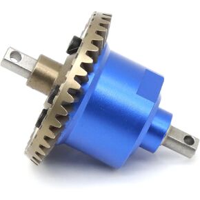 Metal Differential 37T Ring Gear #45 Steel Differential Carrier Aluminium Alloy for Traxxas Slash 4X4 Rustler 4X4 VXL Stampede 4X4 VXL Upgrade Parts (Dark Blue)