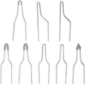 8pcs Wood Burning Tips, Replacement Pyrography Tips Wood Burner Tip, Metal Woodburning Tips Burning Tool Nibs Wood Burner Tool Wood Burner Kit