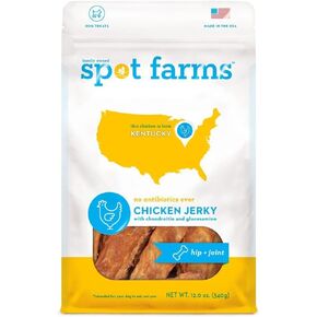 Spot Farms Chicken Jerky Healthy All Natural Dog Treats Human Grade For Hip And Joint 12 oz