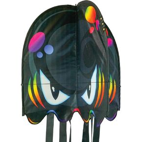 In the Breeze 3388 - طائرة ورقية من نوع Pop Jelly Kite - طائرة ورقية غير قابلة للتجميع وسهلة الطيران مع ذيول طويلة؛ خط الطائرة الورقية متضمن…