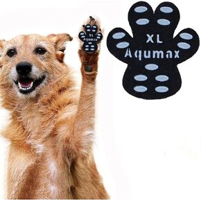 Dog Paw Protector Non-Slip Gripper Traction Pads,Walk Assistant for Senior Dogs,Foot Stickers in Summer Hot Pavement,Dog Shoes Booties Socks Replacement,12 Sets (48 pcs) XXXL Multicolor
