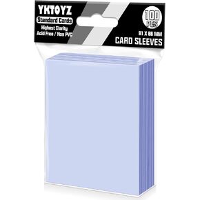 Card Sleeves Toploaders for Trading Cards, Soft Clear Baseball Card Sleeves Penny Sleeves Fit for Sprots Cards, MTG, Game Cards, Football Cards (1000)