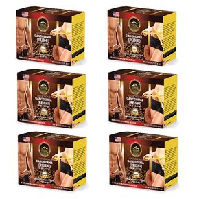 Eternal Spirit Beauty Latte Coffee 4 in 1 with GANODERMA (REISHI) – Pack of 6 57.7787 Ounce