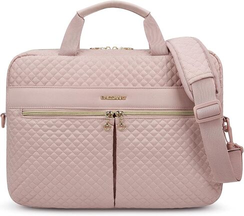 BAGSMART 17.3/15.6 Inch Laptop Bag, Briefcase for Women Computer Messenger Bag Office Travel Business, Black in Saudi Arabia