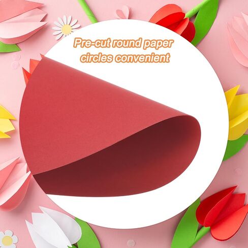 MECCANIXITY 60 PCS Black Circle Cutouts Paper, 6 Inch Round Cutouts 200gsm/75lb Circle Cardstock for DIY Crafts Classroom Bulletin Board Decoration in Kuwait