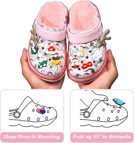 Kids' Boys Girls LED Clogs Cute Garden Shoes Cartoon Slides in Kuwait