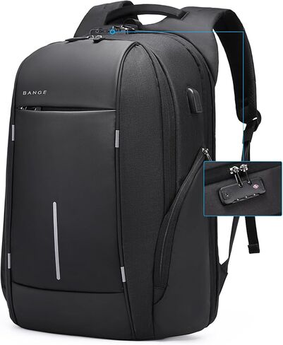 BANGE Travel Backpack for 15.6 Inch Notebook,Lightweight Work Backpacks for Men, Daily Fashion Backpack for Men and Women in Kuwait