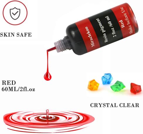 Sapphire Blue Epoxy Resin Color Dye Colorant Liquid Epoxy Resin Pigment,60ml,Translucent in Saudi Arabia