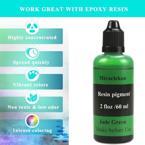 Sapphire Blue Epoxy Resin Color Dye Colorant Liquid Epoxy Resin Pigment,60ml,Translucent in Saudi Arabia