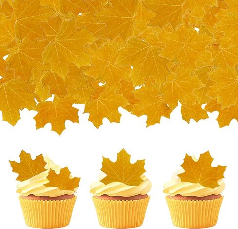 88pcs Tropical turtle back cupcake decoration, edible wafer paper green leaves colorful flowers Hawaiian series theme wedding birthday party plug-in(Turtle back leaves + flowers mixed 88 pcs) in Saudi Arabia