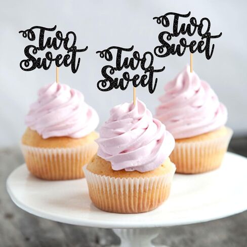 Ercadio 24 Pack Onederful Cupcake Toppers Rose Gold Glitter Onederful Cupcake Picks Onederful Cupcake Decorations for Baby Shower Kids first Birthday Theme Party Cake Decoration Supplies in Kuwait