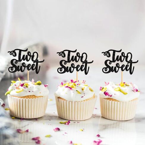 Ercadio 24 Pack Onederful Cupcake Toppers Rose Gold Glitter Onederful Cupcake Picks Onederful Cupcake Decorations for Baby Shower Kids first Birthday Theme Party Cake Decoration Supplies in Kuwait