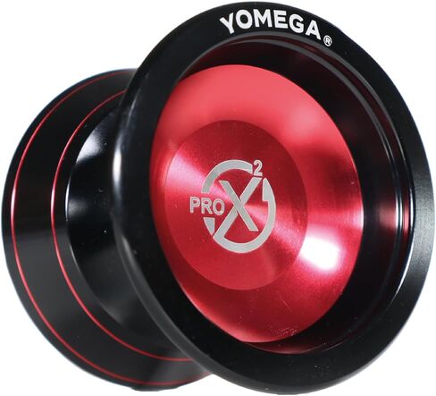 Yomega Pro x2 – Pro Level Aluminum Yoyo for Advance Players – H Shaped, C Size Ball Bearing with Adjustable Responsive/Nonresponsive Play + 3 Month Warranty (Red) in Kuwait