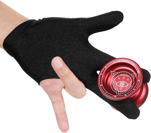 Lixada Professional Yoyo Ball Yoyo Ball Yoyo التنافسية من الألومنيوم هدية مع 5 سلاسل يويو بديلة وقفاز رائع للمبتدئين وللخدع المتقدمة في سلسلة Yo-Yo Looping Play Color اختياري in Kuwait