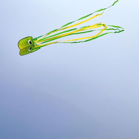 In the Breeze 3388 — Purple Pop Jelly Kite — Non-Assembly, Easy-Flying Kite with Long Streamer Tails; Kite Line Included… in Saudi Arabia