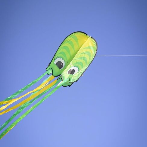 In the Breeze 3388 — Purple Pop Jelly Kite — Non-Assembly, Easy-Flying Kite with Long Streamer Tails; Kite Line Included… in Saudi Arabia