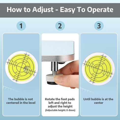 OFFNOVA Resin Heating Mat & Resin Leveling Table, 2-in-1 Resin Tools, Fast Curing Epoxy Resin, Resin Curing Machine for Resin Molds, Undeformed Resin Dryer with Smart Timer & Temperature Control in Kuwait