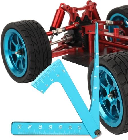 3 in 1 Height Gauge Ruler Aluminum Metal Parts Wheel RC Road Car Set Up Tool Chassis Camber Ride Dip Angle Suspension Simple Toy in Saudi Arabia
