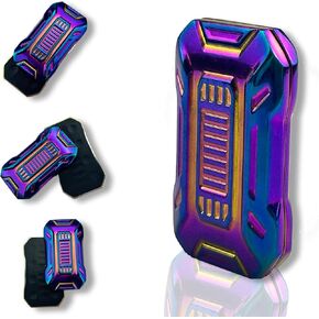 Cool Fidget Toys Adults for Relax, EDC Fidget Slider with Various Gameplay, Magnet Slider Fidget, Lightning Infinite Fidget Slider, Fidget Toys Adults Metal Slider, Gifts for Boyfriend and Father