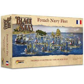 Black Sea's The Age of Sail French Navy Fleet Table Top Ship Combat Battle War Game 792012001, Small