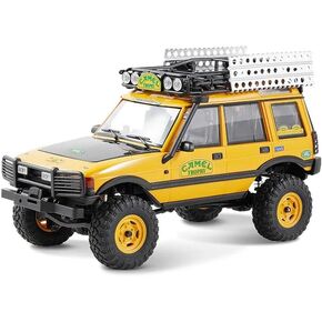 FMS FCX24M 1/24 RC Crawler RTR, Land Rover Family Camel Trophy Edition Licensed RC Truck, 4WD Off-Road RC Rock Crawler 2.4Ghz RC Car Model for Adults (Defender 110) in Saudi Arabia