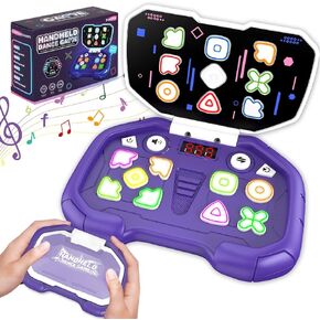 Fast Push Puzzle Handheld Games, Light Up Pop Fidget Game for Kids Teens Adults,Electronic Brain & Memory Game for Boys Girls,Blue