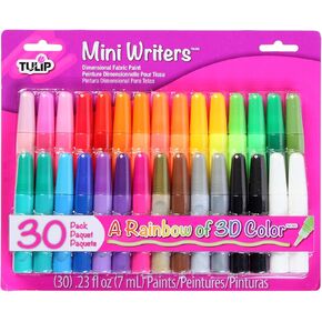 I Love To Create Tulip Dimensional Paint Kits 32443 Dfpt Multi 30Pk Stacked, As Detailed