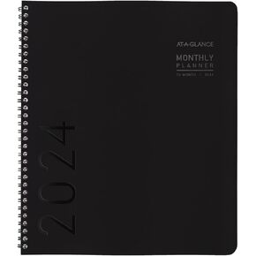 AT-A-GLANCE 2025 Planner, Monthly, 9" x 11", Large, Contemporary Lite, Black (7026XL0525) in Kuwait