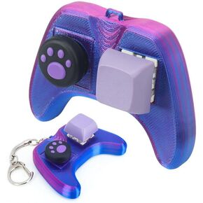 Miscrew Keyboard Fidget Clicker، لوحة مفاتيح ليزر مطبوعة ثلاثية الأبعاد للبالغين لتخفيف التوتر، سلسلة مفاتيح للوحة المفاتيح للتخلص من التوتر بمرور الوقت