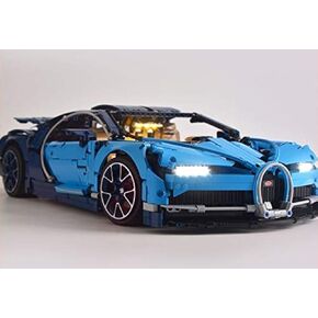 LED Light Kit for TECHNIC Bugatti Chiron Model Lego 42083 USB Power (Model Set not Included)